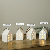 Village House LED Ornaments